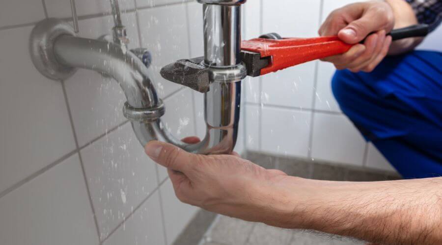 Propane tankless water heater installation in Clinton, MT